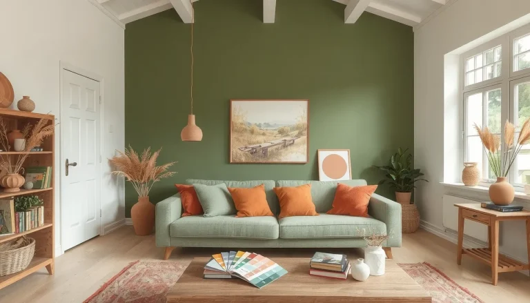 Couleur tendance interieur 2025 : le guide complet des teintes qui transforment votre déco